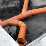 Sewer Pipe Installation