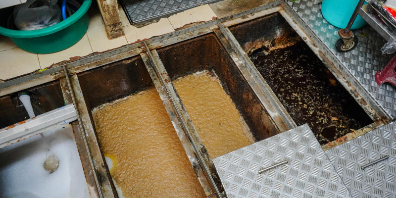 Grease Trap Cleaning in League City, Texas