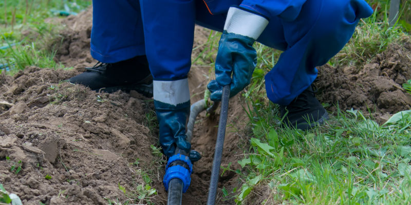 Water Lines in League City, Texas