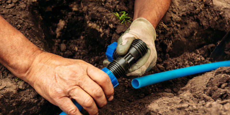 Water Line Repair in League City, Texas